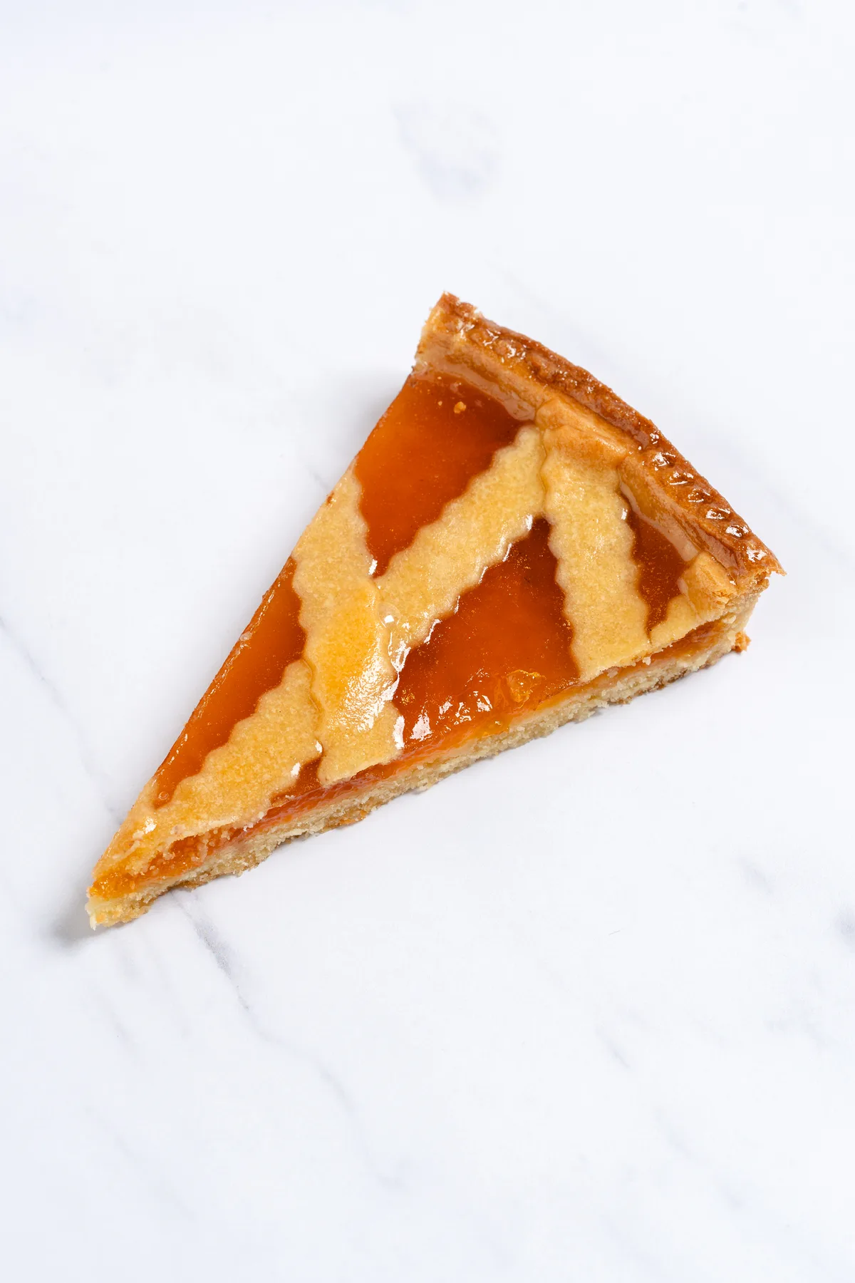 Fetta di crostata di frutta
