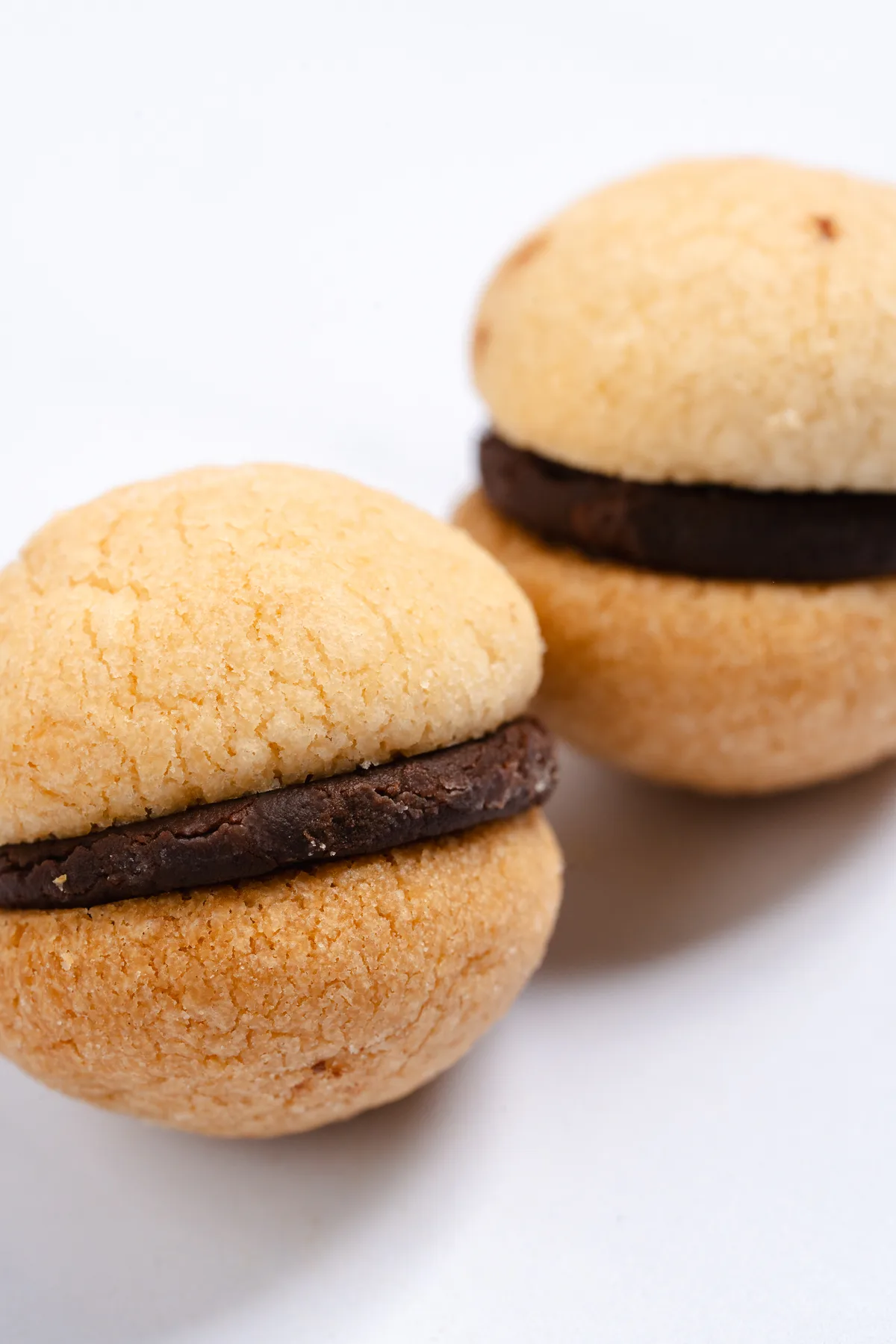 Occhi di bue al cioccolato